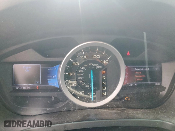 2013 Ford Explorer Sport with VIN 1FM5K8GTXDGB43240, listed as a Copart auction lot 63340195 with 123,318 mi miles and Salvage title. Bid and sale history available at DreamBid. Image 9.