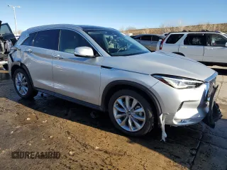 2021 Infiniti QX50 Luxe z VIN 3PCAJ5BB9MF123817, wystawiony jako Copart lot #81166514 z przebiegiem 57 049 mil mil oraz Szkoda całkowita • Salvage title. Historia ofert i sprzedaży dostępna na DreamBid. Obrazek 4.