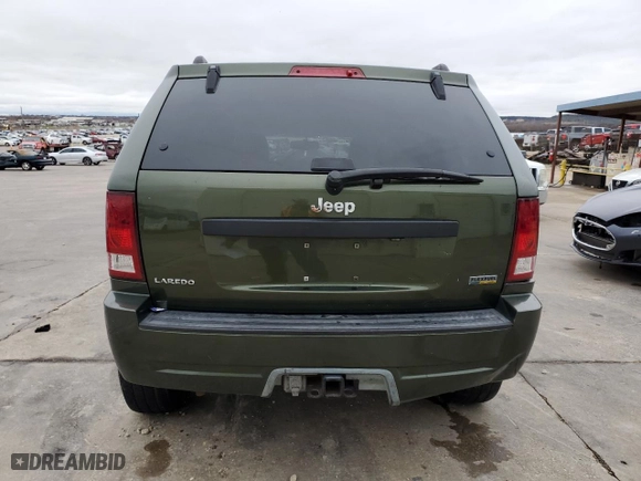 2007 Jeep Grand Cherokee Laredo with VIN 1J8HS48P77C699358, listed as a Copart auction lot 85737474 with 212,591 mi miles and Clean Title. Bid and sale history available at carsss.com. Image 6.