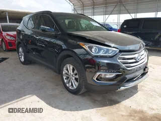 2018 Hyundai Santa Fe 2.0T z VIN 5XYZU4LA9JG536741, wystawiony jako IAAI lot #42160866 z przebiegiem 86 356 mil mil oraz . Historia ofert i sprzedaży dostępna na DreamBid. Obrazek 1.