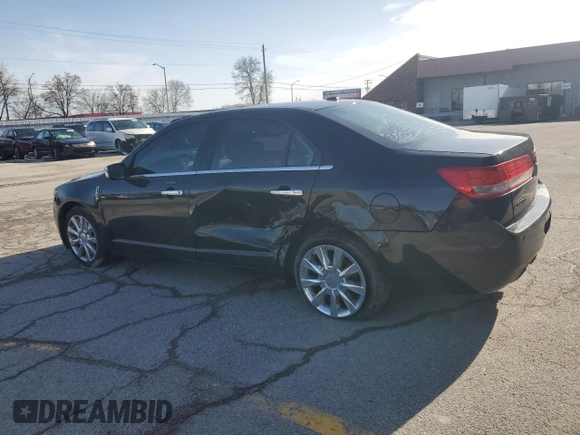 2012 Lincoln MKZ with VIN 3LNHL2GC3CR826900, listed as a Copart auction lot 51526125 with 88,285 mi miles and Clean title. Bid and sale history available at DreamBid. Image 2.