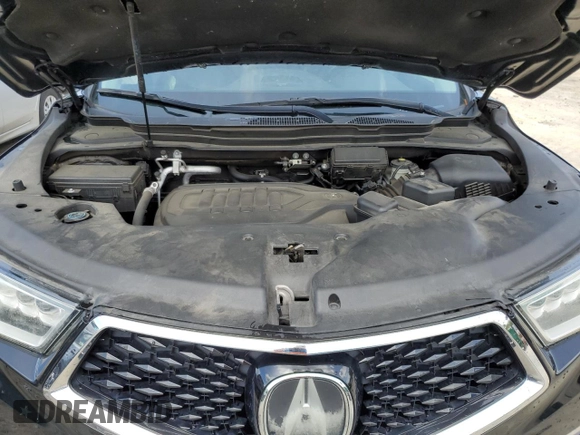 2019 Acura MDX with VIN 5J8YD3H39KL003375, listed as a Copart auction lot 50595035 with 69,528 mi miles and Salvage Title. Bid and sale history available at carsss.com. Image 12.