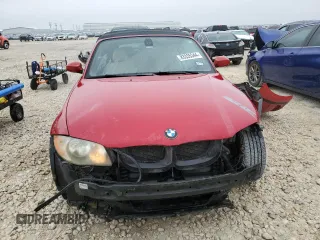 2009 BMW 1 Series 128i with VIN WBAUL73509VJ75919, listed as a Copart auction lot 83335344 with 185,219 mi miles and Salvage Title. Bid and sale history available at DreamBid. Image 5.