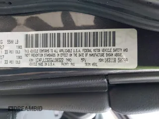 2016 Jeep Cherokee Latitude with VIN 1C4PJLCS2GW190322, listed as a IAAI auction lot 41290901 with 118,513 mi miles. Bid and sale history available at carsss.com. Image 9.