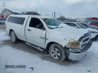 2017 Ram 1500 Tradesman z VIN 3C6JR6DT2HG548548, wystawiony jako IAAI lot #41357895 z przebiegiem 39 748 mil mil oraz . Historia ofert i sprzedaży dostępna na DreamBid. Obrazek 1.