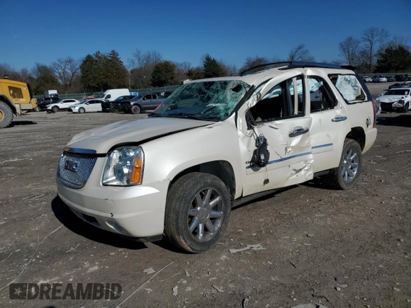 2013 GMC Yukon Denali with VIN 1GKS2EEF3DR327396, listed as a Copart auction lot 47887205 with 154,095 mi miles and Clean Title. Bid and sale history available at carsss.com. Image 1.