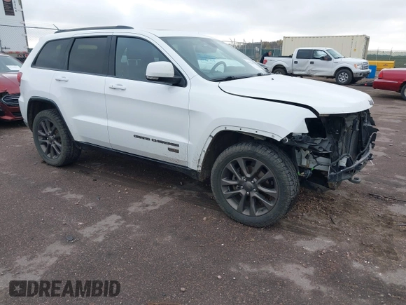 2016 Jeep Grand Cherokee Limited 75th Anniversary with VIN 1C4RJFBGXGC337785, listed as a IAAI auction lot 40782688 with 174,909 mi miles and . Bid and sale history available at DreamBid. Image 1.