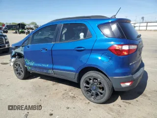 2019 Ford EcoSport Titanium with VIN MAJ6S3KL3KC254628, listed as a Copart auction lot 52992875 with 41,057 mi miles and Salvage Title. Bid and sale history available at DreamBid. Image 2.