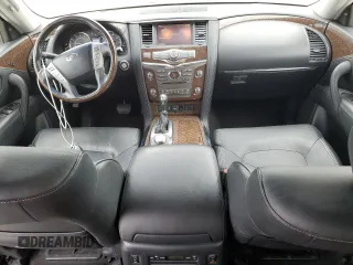 2015 Infiniti QX80 with VIN JN8AZ2NC6F9371228, listed as a Copart auction lot 70456194 with 95,979 mi miles and Salvage Title. Bid and sale history available at carsss.com. Image 8.