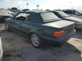 1999 BMW 3 Series 323icA with VIN WBABJ8332XEM23389, listed as a Copart auction lot 76185804 with 0 mi miles and Salvage Title. Bid and sale history available at carsss.com. Image 2.
