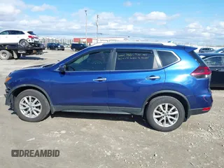 2018 Nissan Rogue SV with VIN KNMAT2MV7JP605154, listed as a IAAI auction lot 42046756 with 90,572 mi miles. Bid and sale history available at carsss.com. Image 14.