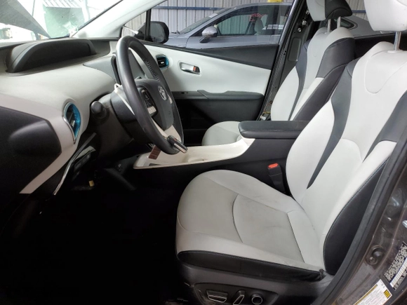 2017 Toyota Prius Prime Plus with VIN JTDKARFP2H3052559, listed as a Copart auction lot 51463375 with 76,730 mi miles and Clean Title. Bid and sale history available at carsss.com. Image 8.