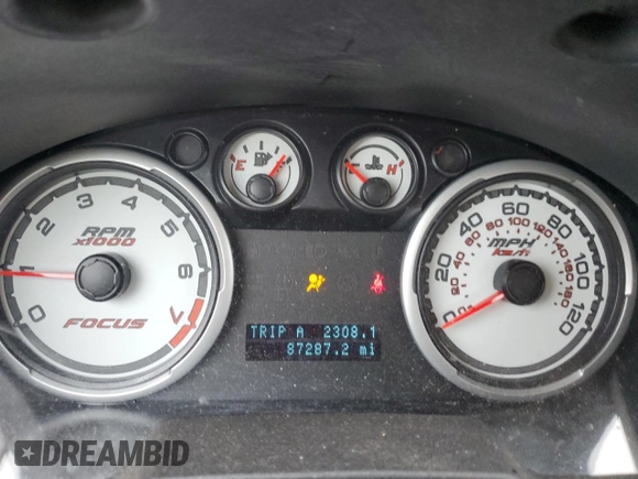 2011 Ford Focus SEL with VIN 1FAHP3HN1BW147174, listed as a Copart auction lot 56083434 with 87,287 mi miles and Salvage Title. Bid and sale history available at carsss.com. Image 9.