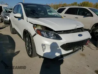 2020 Ford Escape Titanium Hybrid with VIN 1FMCU9DZ9LUC51915, listed as a Copart auction lot 77211074 with 40,170 mi miles and Salvage title. Bid and sale history available at DreamBid. Image 14.