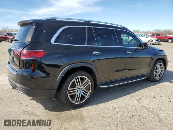 2020 Mercedes-Benz GLS with VIN 4JGFF5KE6LA218453, listed as a Copart auction lot 42919403 with 39,649 mi miles. Bid and sale history available at carsss.com. Image 3.