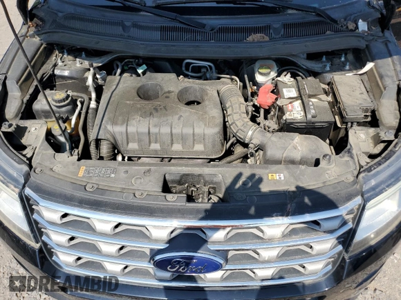 2017 Ford Explorer XLT with VIN 1FM5K7DH4HGB26627, listed as a Copart auction lot 62708745 with 103,367 mi miles and Clean title. Bid and sale history available at DreamBid. Image 12.