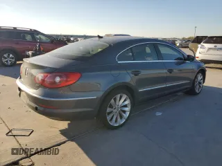 2012 Volkswagen CC Lux Limited with VIN WVWHN7AN5CE537803, listed as a Copart auction lot 82511734 with 124,416 mi miles and Salvage Title. Bid and sale history available at carsss.com. Image 3.