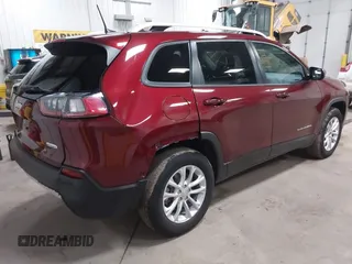 2020 Jeep Cherokee Latitude with VIN 1C4PJMCB7LD543620, listed as a IAAI auction lot 41658760 with 88,928 mi miles. Bid and sale history available at carsss.com. Image 4.