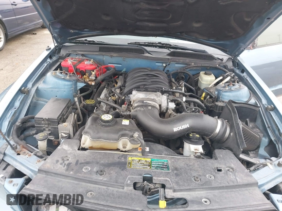 2005 Ford Mustang GT Deluxe with VIN 1ZVFT82H455116103, listed as a IAAI auction lot 41725405 with 108,928 mi miles and . Bid and sale history available at DreamBid. Image 10.