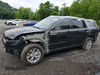 2024 Jeep Grand Cherokee Limited with VIN 1C4RJKBG6R8917453, listed as a Copart auction lot 61802885 with 18,544 mi miles and Salvage title. Bid and sale history available at DreamBid. Image 1.