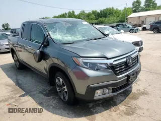 2017 Honda Ridgeline RTL-E with VIN 5FPYK3F74HB039715, listed as a Copart auction lot 60271415 with 56,892 mi miles and Salvage title. Bid and sale history available at DreamBid. Image 13.