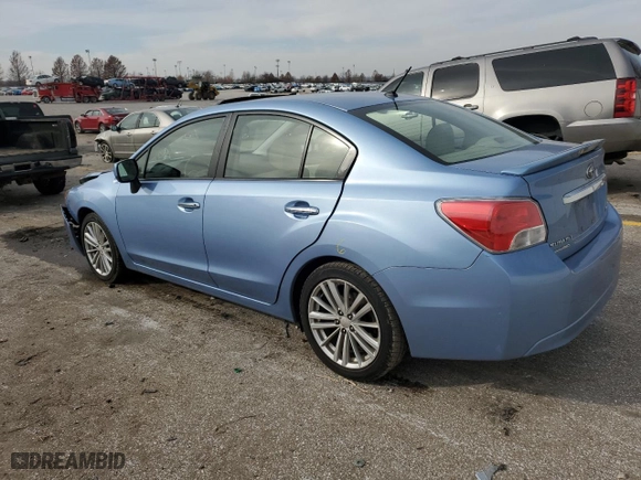 2012 Subaru Impreza Sedan 2.0i Limited with VIN JF1GJAH64CH005840, listed as a Copart auction lot 85044564 with 130,075 mi miles and Salvage Title. Bid and sale history available at carsss.com. Image 2.