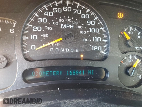 2006 GMC Yukon SLT with VIN 1GKEK13Z66R129966, listed as a Copart auction lot 75320554 with 168,841 mi miles and Salvage Title. Bid and sale history available at carsss.com. Image 9.