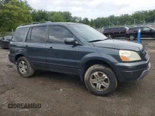 2003 Honda Pilot EX z VIN 2HKYF18523H619553, wystawiony jako Copart lot #58941715 z przebiegiem 281 041 mil mil oraz Szkoda całkowita • Salvage title. Historia ofert i sprzedaży dostępna na DreamBid. Obrazek 4.