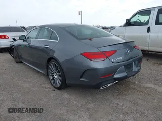 2020 Mercedes-Benz CLS with VIN W1K2J5JB5LA075199, listed as a IAAI auction lot 41243163 with 20,947 mi miles. Bid and sale history available at carsss.com. Image 3.