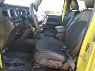 2023 Jeep Wrangler Sport with VIN 1C4HJXDN2PW562603, listed as a Copart auction lot 81111784 with 24,293 mi miles and Salvage Title. Bid and sale history available at DreamBid. Image 7.
