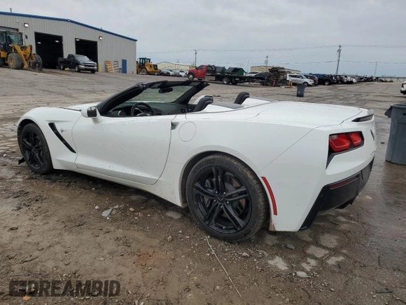 2016 Chevrolet Corvette 1LT z VIN 1G1YB3D71G5123625, wystawiony jako Copart lot #53939265 z przebiegiem 55 049 mil mil oraz Szkoda całkowita • Salvage title. Historia ofert i sprzedaży dostępna na DreamBid. Obrazek 2.