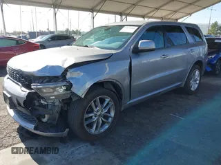 2021 Dodge Durango GT Plus with VIN 1C4RDJDG1MC602421, listed as a IAAI auction lot 40824460 with 121,535 mi miles and . Bid and sale history available at DreamBid. Image 17.