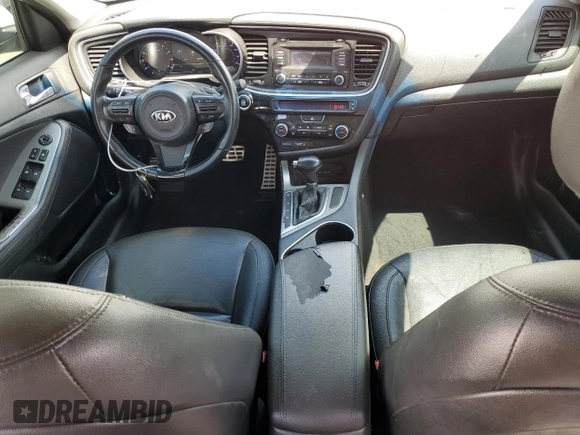2015 Kia Optima SX with VIN 5XXGR4A73FG402223, listed as a Copart auction lot 51659955 with 136,946 mi miles and Clean Title. Bid and sale history available at carsss.com. Image 8.