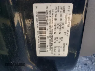 2004 Dodge Durango SLT with VIN 1D4HD48N04F211932, listed as a Copart auction lot 80087524 with 244,552 mi miles and Salvage title. Bid and sale history available at DreamBid. Image 13.