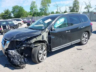 2015 Nissan Pathfinder S z VIN 5N1AR2MM6FC617716, wystawiony jako IAAI lot #42216787 z przebiegiem 148 166 mil mil oraz . Historia ofert i sprzedaży dostępna na DreamBid. Obrazek 18.