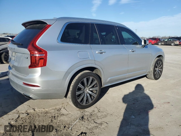 2020 Volvo XC90 Momentum with VIN YV4A221KXL1568925, listed as a Copart auction lot 45366285 with 74,840 mi miles and Salvage Title. Bid and sale history available at DreamBid. Image 3.
