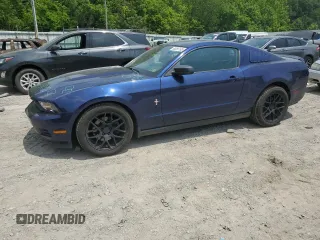 2012 Ford Mustang Premium with VIN 1ZVBP8AM1C5238643, listed as a Copart auction lot 60055195 with 153,549 mi miles and Salvage title. Bid and sale history available at DreamBid. Image 1.