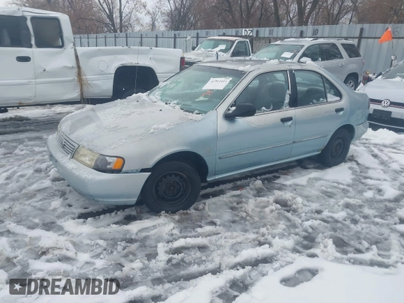 1997 Nissan Sentra XE with VIN 1N4AB41D5VC710773, listed as a IAAI auction lot 41561411 with 217,561 mi miles and . Bid and sale history available at DreamBid. Image 2.