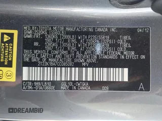 2012 Lexus RX 350 с VIN 2T2ZK1BA7CC085082, выставлен на аукционе IAAI как лот 41996338 с пробегом 159 590 миль миль и . История ставок и продаж доступна на DreamBid. Изображение 9.