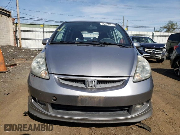 2008 Honda Fit Sport z VIN JHMGD386X8S030697, wystawiony jako Copart lot #53577655 z przebiegiem 188 944 mil mil oraz Szkoda całkowita • Salvage title. Historia ofert i sprzedaży dostępna na DreamBid. Obrazek 5.