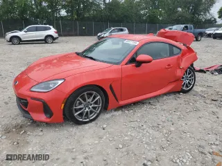2023 Subaru BRZ Premium with VIN JF1ZDBB17P9702891, listed as a Copart auction lot 65977154 with 26,171 mi miles and Salvage Title. Bid and sale history available at carsss.com. Image 1.