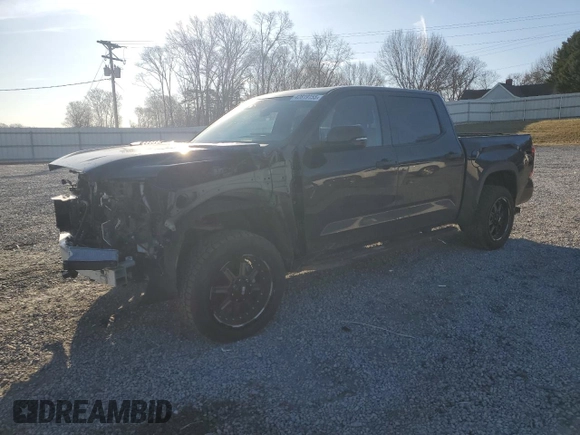 2024 Toyota Tundra TRD Pro Hybrid with VIN 5TFPC5DB0RX077194, listed as a Copart auction lot 42819155 with 16,387 mi miles and Salvage title. Bid and sale history available at DreamBid. Image 1.