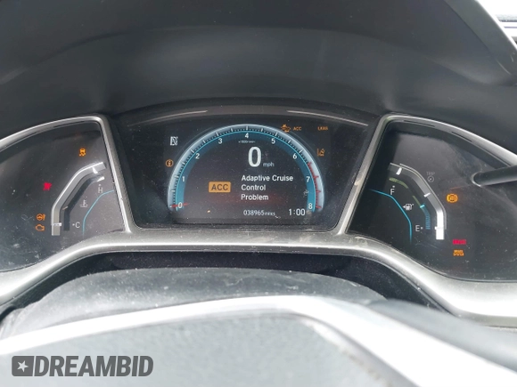2019 Honda Civic Sedan EX with VIN 19XFC1F3XKE003300, listed as a IAAI auction lot 41889174 with 38,965 mi miles. Bid and sale history available at carsss.com. Image 7.
