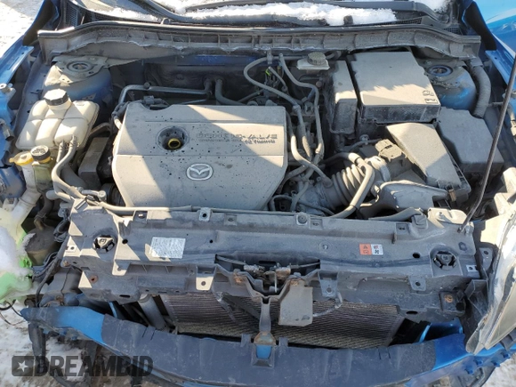 2012 Mazda 3 GX with VIN JM1BL1KF7C1521366, listed as a Copart auction lot 88390295 with 127,859 mi miles and Salvage Title. Bid and sale history available at carsss.com. Image 11.