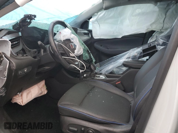2025 Buick Encore GX Sport Touring with VIN KL4AMESL7SB056046, listed as a Copart auction lot 54983405 with Not provided miles and Salvage title. Bid and sale history available at DreamBid. Image 7.