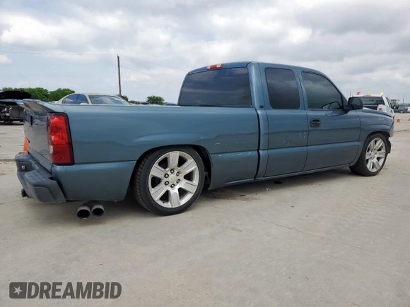 2007 Chevrolet Silverado 1500 LS with VIN 1GCEC19X57Z144975, listed as a Copart auction lot 53788615 with 217,344 mi miles and Salvage Title. Bid and sale history available at DreamBid. Image 3.