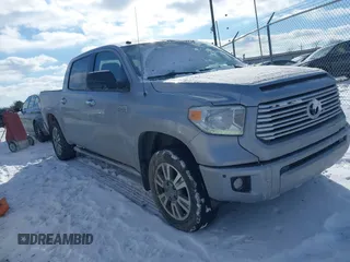 2014 Toyota Tundra Platinum with VIN 5TFAW5F19EX376789, listed as a IAAI auction lot 41336393 with 138,044 mi miles and . Bid and sale history available at DreamBid. Image 1.