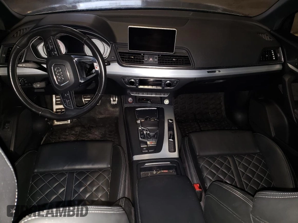 2018 Audi SQ5 Premium Plus with VIN WA1A4AFY8J2009301, listed as a Copart auction lot 37972503 with 171,418 mi miles. Bid and sale history available at carsss.com. Image 8.