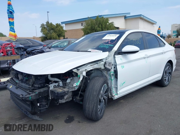 2020 Volkswagen Jetta SEL z VIN 3VWEB7BU6LM037447, wystawiony jako IAAI lot #41905020 z przebiegiem 42 179 mil mil oraz . Historia ofert i sprzedaży dostępna na DreamBid. Obrazek 19.