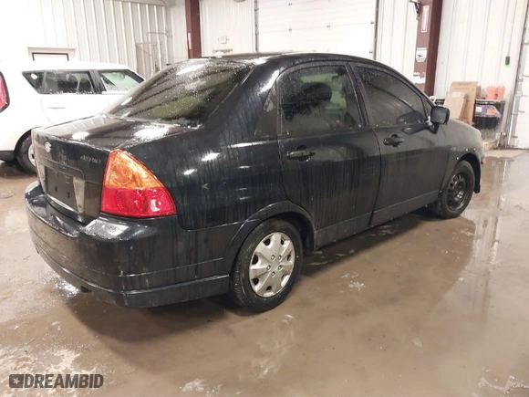 2004 Suzuki Aerio S with VIN JS2RA61S845202185, listed as a IAAI auction lot 41497079 with 96,925 mi miles. Bid and sale history available at carsss.com. Image 4.